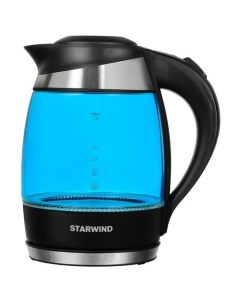 Чайник электрический SKG2216 2200Вт синий и черный Starwind