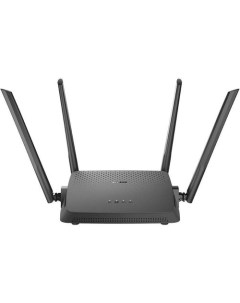 Wi Fi роутер DIR 825 RU R5 AC1200 черный D-link