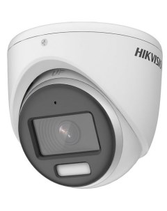 Камера видеонаблюдения аналоговая DS 2CE70DF3T MFS 2 8mm 1080p 2 8 мм белый Hikvision