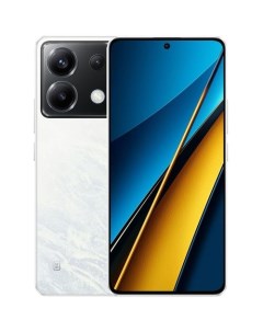 Смартфон Poco X6 5G 8 256Gb белый Xiaomi
