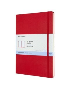 Блокнот Art A4 96стр твердая обложка красный Moleskine