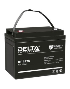 Аккумуляторная батарея для ИБП DT 1275 12В 75Ач Дельта
