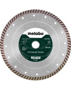 Алмазный диск 628554000 универсальный 230мм 2 6мм 22 23мм Metabo