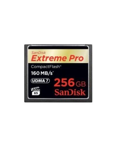 Карта памяти CF Extreme Pro 256 ГБ 160 МБ с SDCFXPS 256G X46 1 шт Sandisk