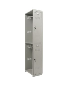 Шкаф для одежды ML 02 30 допмодуль металл 1830мм х 300мм серый Практик