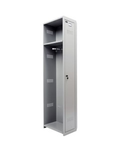Шкаф для одежды ML 01 30 допмодуль металл 1830мм х 300мм серый Практик