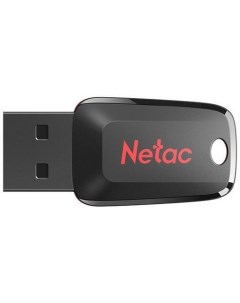 Флешка USB U197 4ГБ USB2 0 черный и красный Netac