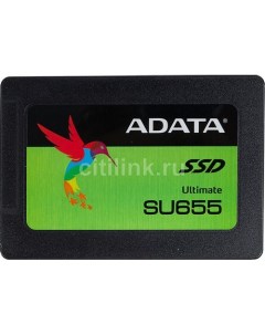 SSD накопитель Ultimate SU655 ASU655SS 240GT C 240ГБ 2 5 SATA III SATA Adata