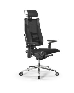 Кресло Y 4DT B2 15D YM93 Infinity carbon на колесиках сетка кожа 1шт в комплекте черный Метта