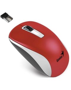 Мышь NX 7010 оптическая беспроводная USB красный и белый Genius