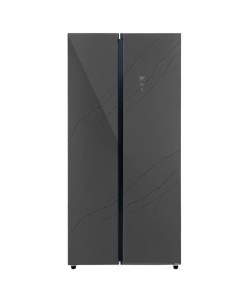 Холодильник двухкамерный LSB520STGID Total No Frost Side by Side инверторный темно серый Lex