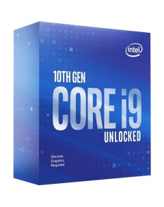 Процессор Core i9 10900KF LGA 1200 BOX без кулера Intel
