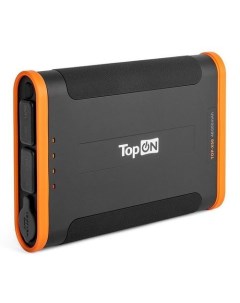 Внешний аккумулятор Power Bank TOP X50 48000мAч черный оранжевый Topon