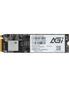 SSD накопитель AI198 512G16AI198 512ГБ M 2 2280 PCIe 3 0 x4 NVMe M 2 Agi