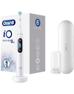 Электрическая зубная щетка iO Series 8 Limited Edition насадки для щётки 1шт цвет белый Oral-b