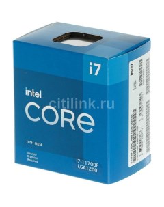Процессор Core i7 11700F LGA 1200 BOX Intel