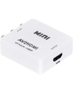 Адаптер аудио видео 5 985 HDMI f 3хRCA f ver 1 4 белый Premier