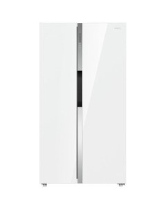 Холодильник двухкамерный MFF177NFW No Frost Side by Side инверторный белый Maunfeld