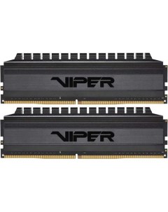 Оперативная память Viper 4 Blackout PVB432G320C6K DDR4 2x 16ГБ 3200МГц DIMM Ret Patriòt