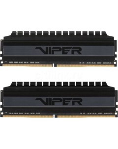 Оперативная память Viper 4 Blackout PVB464G360C8K DDR4 2x 32ГБ 3600МГц DIMM Ret Patriòt