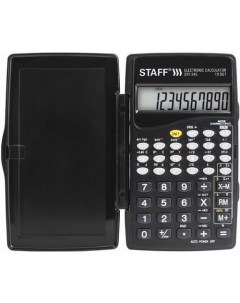 Калькулятор STF 245 10 разрядный черный Staff