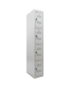 Шкаф для одежды ML 14 30 металл 1830мм х 300мм серый Практик