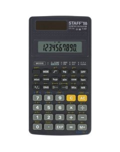 Калькулятор STF 310 10 2 разрядный черный Staff