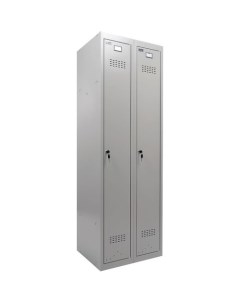 Шкаф для одежды ML 21 60 металл 1830мм х 600мм серый Практик