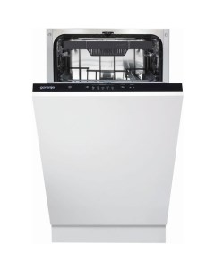 Встраиваемая посудомоечная машина GV520E10 узкая ширина 44 8см полновстраиваемая загрузка 11 комплек Gorenje