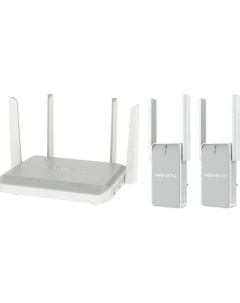 Wi Fi роутер Peak AC2600 серый Mesh ретранслятор Buddy 5 KN 3311 2 шт Keenetic