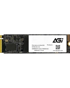 SSD накопитель 2T0G43AI818 2ТБ M 2 2280 PCIe 4 0 x4 NVMe M 2 Agi