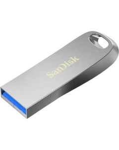 Флешка USB Ultra Luxe 64ГБ USB3 0 серебристый Sandisk