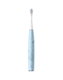Электрическая зубная щетка Kids Air 2 насадки для щётки 2шт цвет голубой Oclean