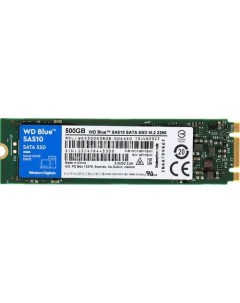 SSD накопитель Blue SA510 S500G3B0B 500ГБ M 2 2280 SATA III SATA Wd