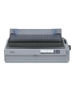 Принтер матричный LQ 2190 Letter Quality черно белая печать A3 цвет серый Epson