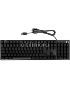Клавиатура G413 SE USB черный Logitech