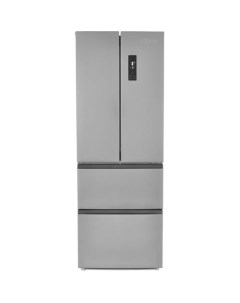 Холодильник трехкамерный ZRFD361X No Frost French Door инверторный нержавеющая сталь Zugel