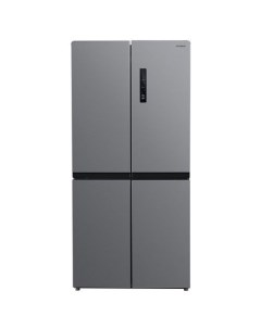 Холодильник трехкамерный CM4505FV Total No Frost инверторный нержавеющая сталь Hyundai