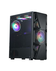 Корпус ATX CL 3303B RGB Midi Tower без БП черный Formula