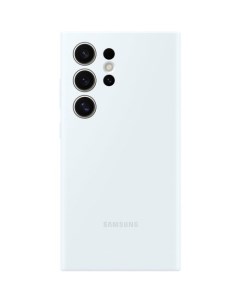 Чехол клип кейс Silicone Case S24 Ultra для Galaxy S24 Ultra белый Samsung