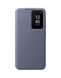 Чехол флип кейс Smart View Wallet Case S24 для Galaxy S24 фиолетовый Samsung