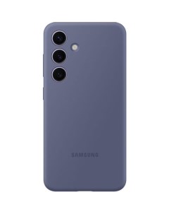 Чехол клип кейс Silicone Case S24 для Galaxy S24 фиолетовый Samsung