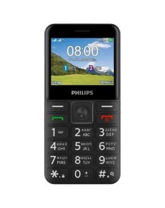 Сотовый телефон Xenium E207 черный Philips