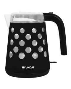 Чайник электрический HYK G2012 2000Вт черный и прозрачный Hyundai