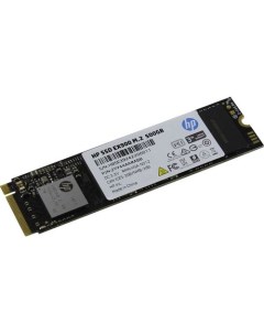 SSD накопитель EX900 500ГБ M 2 2280 PCIe 3 0 x4 NVMe M 2 Hp