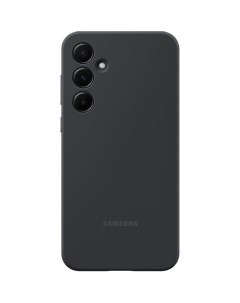 Чехол клип кейс Silicone Case A55 для Galaxy A55 черный Samsung
