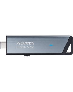 Флешка USB Type C UE800 512ГБ USB3 2 серебристый Adata