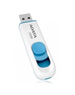 Флешка USB Classic C008 64ГБ USB2 0 синий и белый Adata