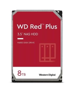 Жесткий диск Red Plus 80EFZZ 8ТБ HDD SATA III 3 5 Wd