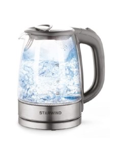 Чайник электрический SKG2315 2200Вт серый и серебристый Starwind